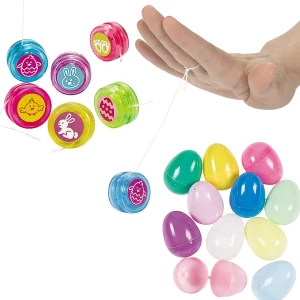 Oriental Trading Yo-Yos*2-1/2" Bulk 96 Pc. Plastic Easter Egg & Yoyo Filler Kit