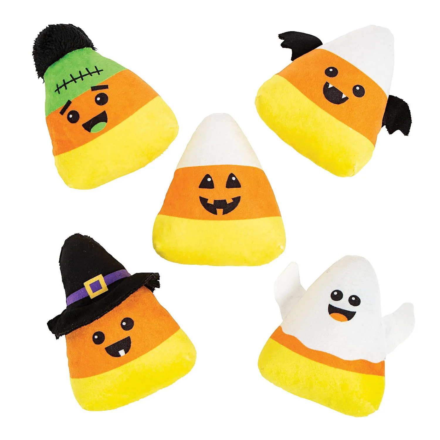 bulk__pc_plush_candy_corn_0.webp Bulk 100 Pc. Plush Candy Corn Assortment<Oriental Trading New