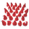 Oriental Trading Hat & Tote Bag Assortments*Bulk 144 Pc. Plush Santa Hats