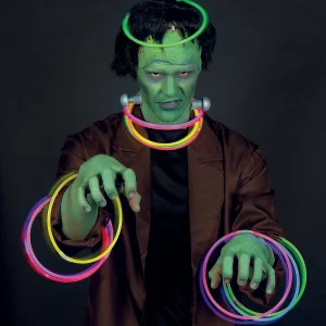 Oriental Trading Glow Assortments*Bulk 50 Pc. Premium Glow Necklaces