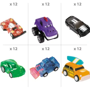 Oriental Trading Toy Cars*Bulk 72 Pc. Pull-Back Vehicle Assortment
