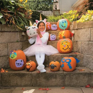 Bulk 50 Pc. Pumpkin Decorating Kit<Oriental Trading Hot