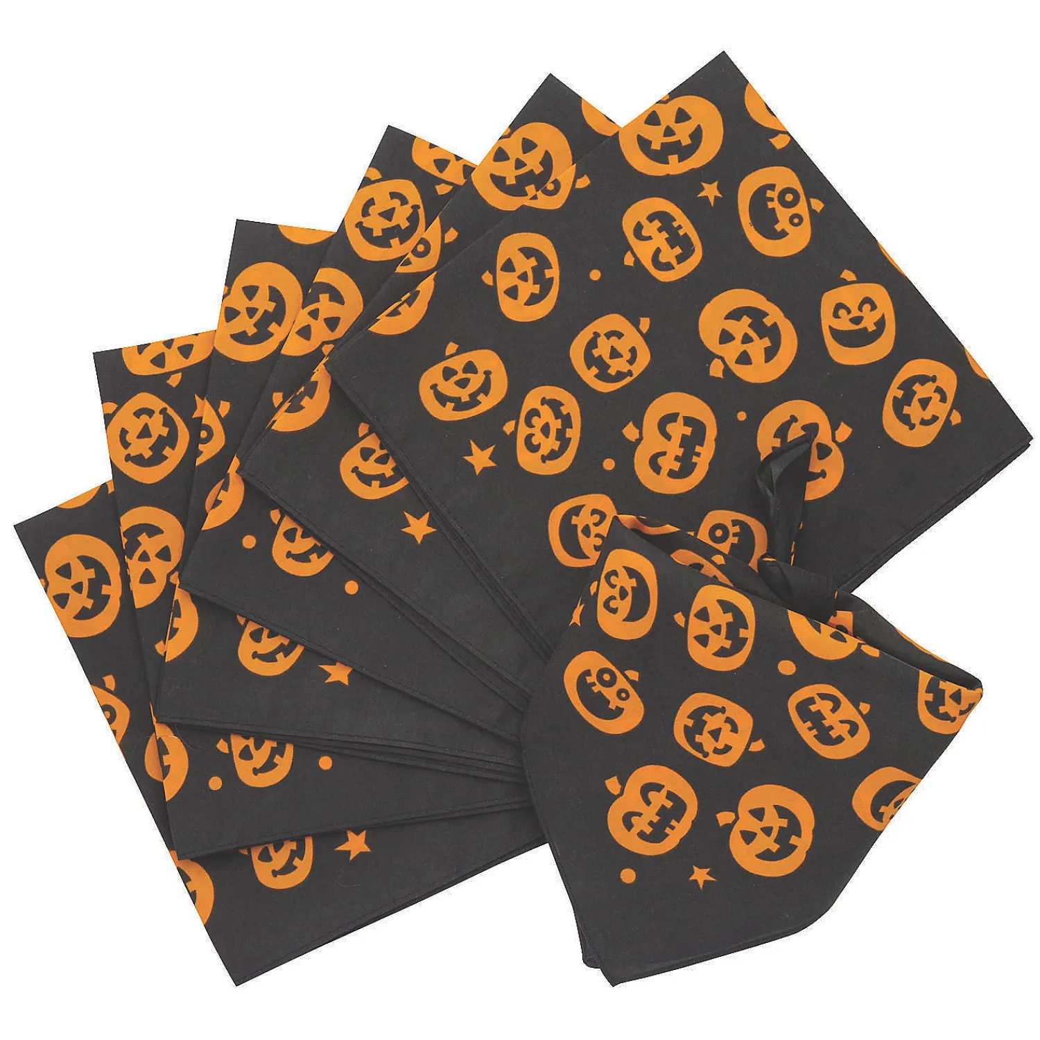 bulk__pc_pumpkin_face_ban_0.webp Bulk 50 Pc. Pumpkin Face Bandanas<Oriental Trading New