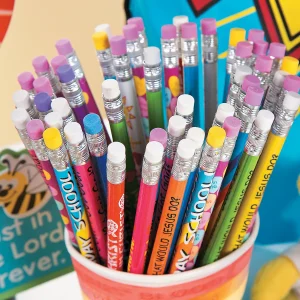 Oriental Trading Pencils*Bulk 100 Pc. Religious Pencil Assortment