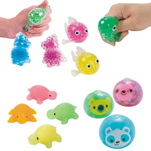 Oriental Trading Putty & Squishy Toys*Bulk 60 Pc. Sensory Squishy Toys Assortment