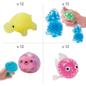 Oriental Trading Stress Balls & Toys*Bulk 60 Pc. Sensory Squishy Toys Assortment