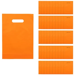 Bulk 50 Pc. Solid Color Plastic Goody Bags<Oriental Trading Online