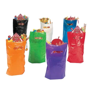 Bulk 50 Pc. Solid Color Plastic Goody Bags<Oriental Trading Online