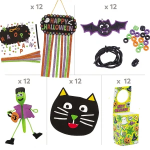 Bulk 60 Pc. Super Halloween Craft Assortment<Oriental Trading Best