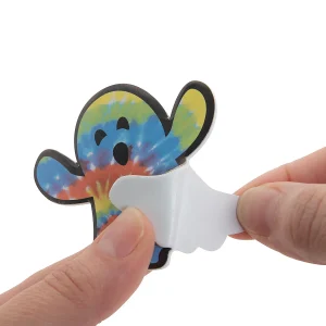Bulk 72 Pc. Tie-Dye Halloween Ghost Self-Adhesive Shapes<Oriental Trading Flash Sale