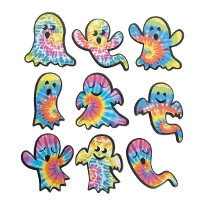 Bulk 72 Pc. Tie-Dye Halloween Ghost Self-Adhesive Shapes<Oriental Trading Flash Sale