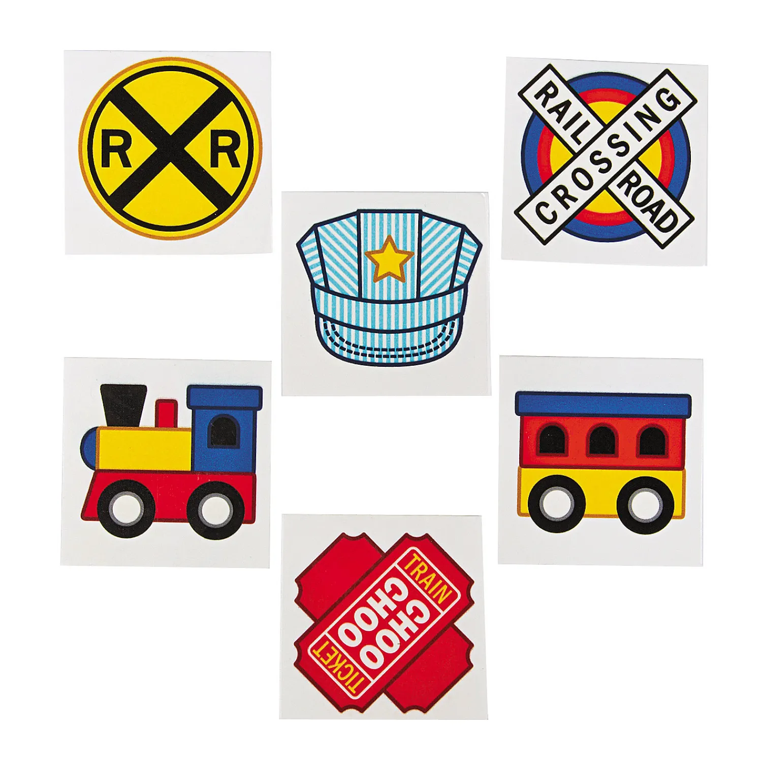 bulk__pc_train_party_temp_0.webp Oriental Trading Temporary Tattoos*Bulk 72 Pc. Train Party Temporary Tattoos