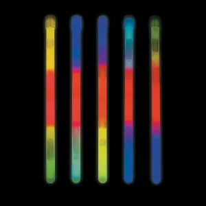 Oriental Trading Glow Assortments*Bulk 50 Pc. Tri-Color Glow Sticks