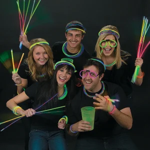 Oriental Trading Glow Assortments*Bulk 50 Pc. Tri-Color Glow Sticks