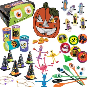 Bulk 267 Pc. Trunk-Or-Treat Deluxe Halloween Games & Prizes Kit<Oriental Trading Flash Sale