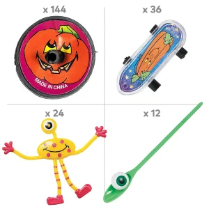 Bulk 267 Pc. Trunk-Or-Treat Deluxe Halloween Games & Prizes Kit<Oriental Trading Flash Sale