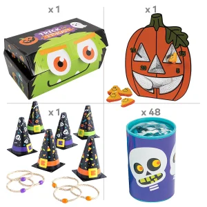 Bulk 267 Pc. Trunk-Or-Treat Deluxe Halloween Games & Prizes Kit<Oriental Trading Flash Sale