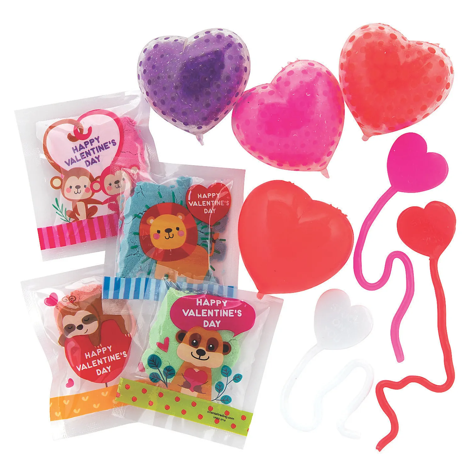 bulk__pc_valentine_sticky_1.webp Oriental Trading Putty & Squishy Toys*Bulk 144 Pc. Valentine Sticky Toy Assortment