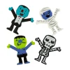 Bulk 48 Pc. Vinyl Skeleton, Mummy, Green Monster, Vampire Halloween Monster Characters<Oriental Trading New