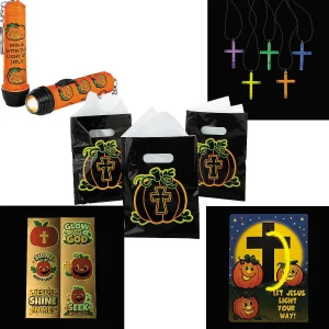 Bulk Christian Pumpkin Glow Handout Kit For 48<Oriental Trading Cheap