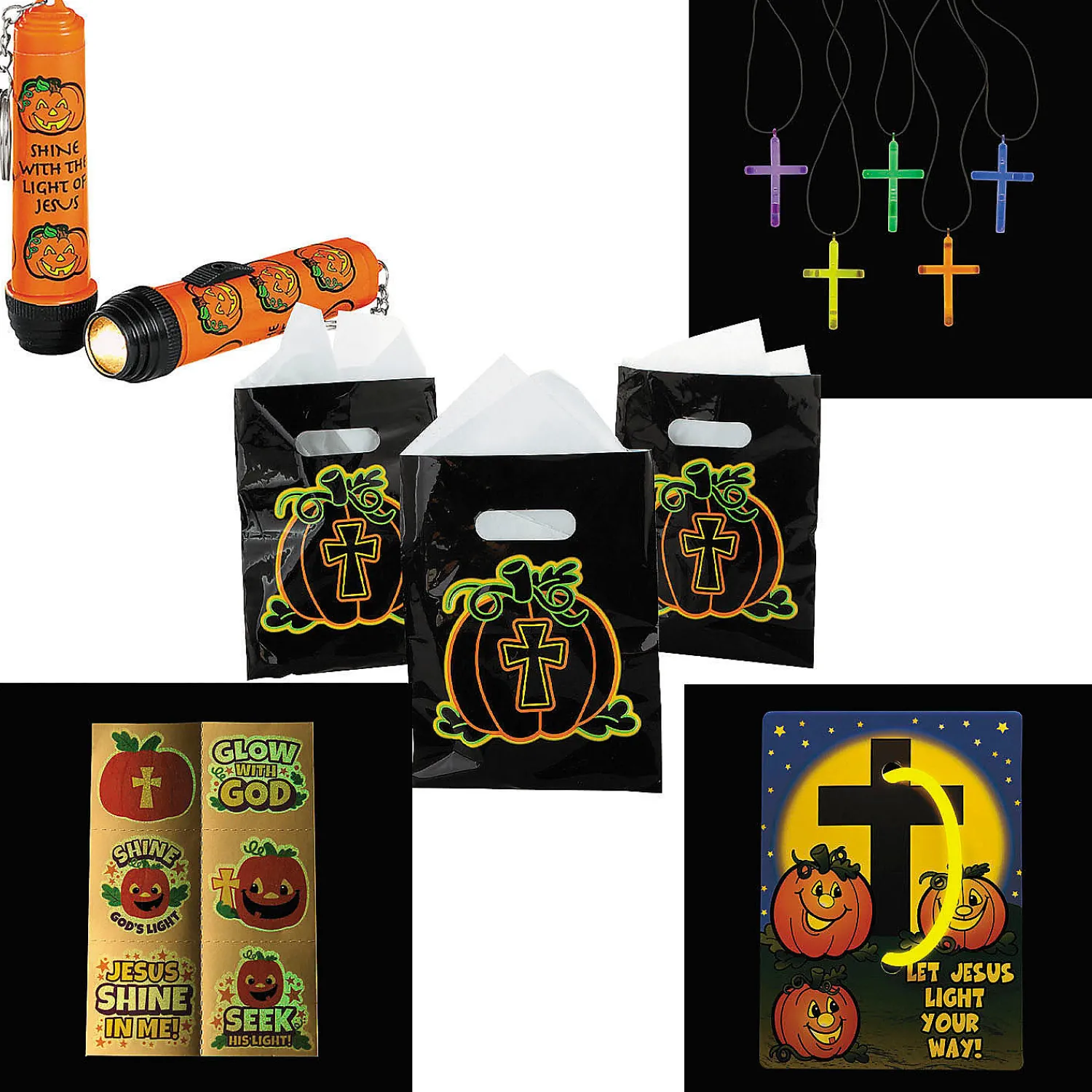 bulk_christian_pumpkin_gl_0-2.webp Bulk Christian Pumpkin Glow Handout Kit For 48<Oriental Trading Cheap