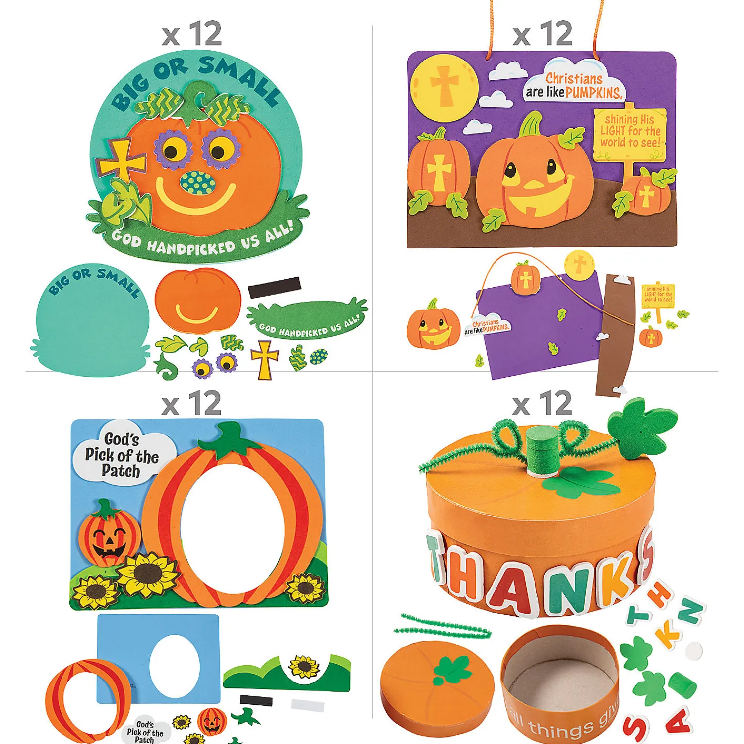 bulk_fall_faith_pumpkin_c_1.webp Bulk Fall Faith Pumpkin Craft Assortment Kit - Makes 48<Oriental Trading Discount