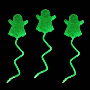 Bulk Glow-In-The-Dark Sticky Ghosts - 72 Pc.<Oriental Trading Sale