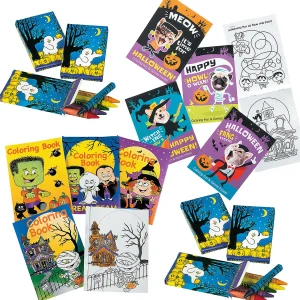 Bulk Halloween Coloring Books & Crayons Kit For 144<Oriental Trading Online