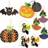 Bulk Halloween Ornament Craft Kit Assortment - Makes 60<Oriental Trading Fashion
