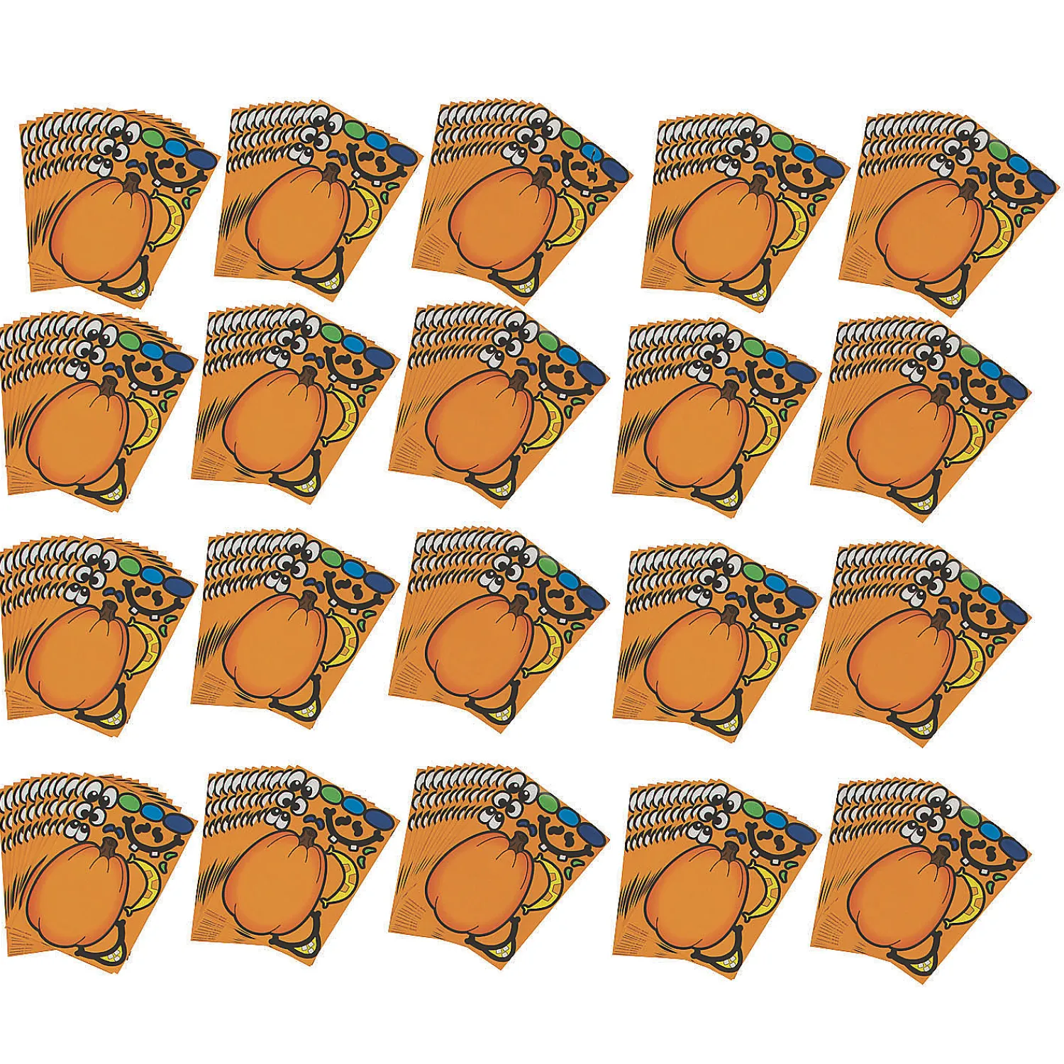 bulk_jackolantern_sticker_0.webp Bulk Jack-O'-Lantern Sticker Sheets - 240 Pc.<Oriental Trading Fashion