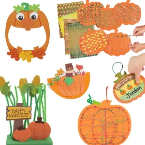 Bulk Perfect Pumpkins Craft Kit Assortment - Makes 72<Oriental Trading Fashion