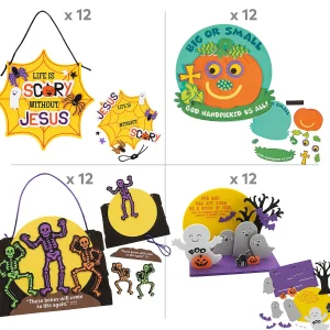 Bulk Religious Halloween Craft Assortment - Makes 48<Oriental Trading Store