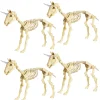 Bulk Unicorn Skeleton Halloween Decorations - 4 Pc.<Oriental Trading Outlet
