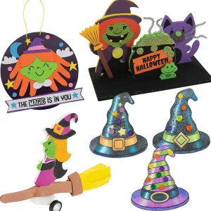 Bulk Value Halloween Witch Craft Kit Assortment - Makes 48<Oriental Trading Best