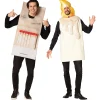 Candle & Matches Couples Costume<Oriental Trading New