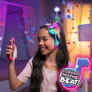 Oriental Trading Pretend Play*Chibies Boom Box Billi Llama Fluffy Lights To Beats Speaker Music Interactive Toy Wow! Stuff