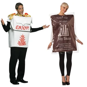 Chinese Take Out & Soy Sauce Couples Costumes<Oriental Trading Best