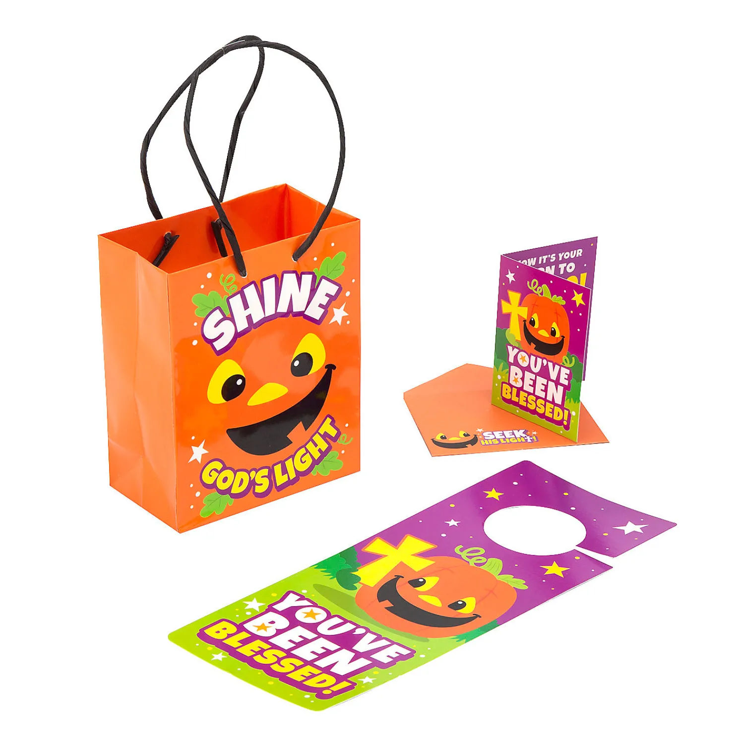 christian_pumpkin_boo_bag_0-1.webp Christian Pumpkin Boo Bag Starter Kit For 12<Oriental Trading Hot