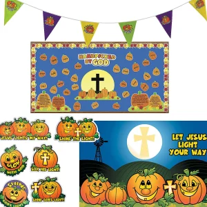 Christian Pumpkin Classroom Decorating Kit - 25 Pc.<Oriental Trading Fashion