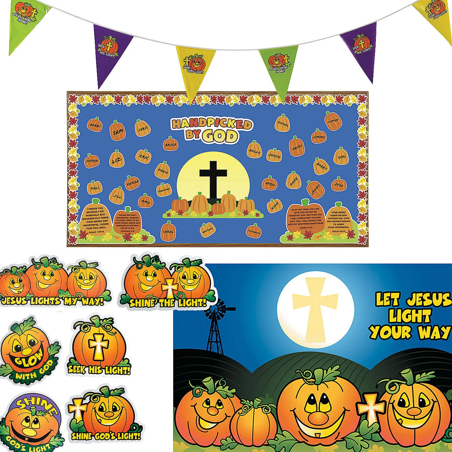 christian_pumpkin_classro_0.webp Christian Pumpkin Classroom Decorating Kit - 25 Pc.<Oriental Trading Fashion