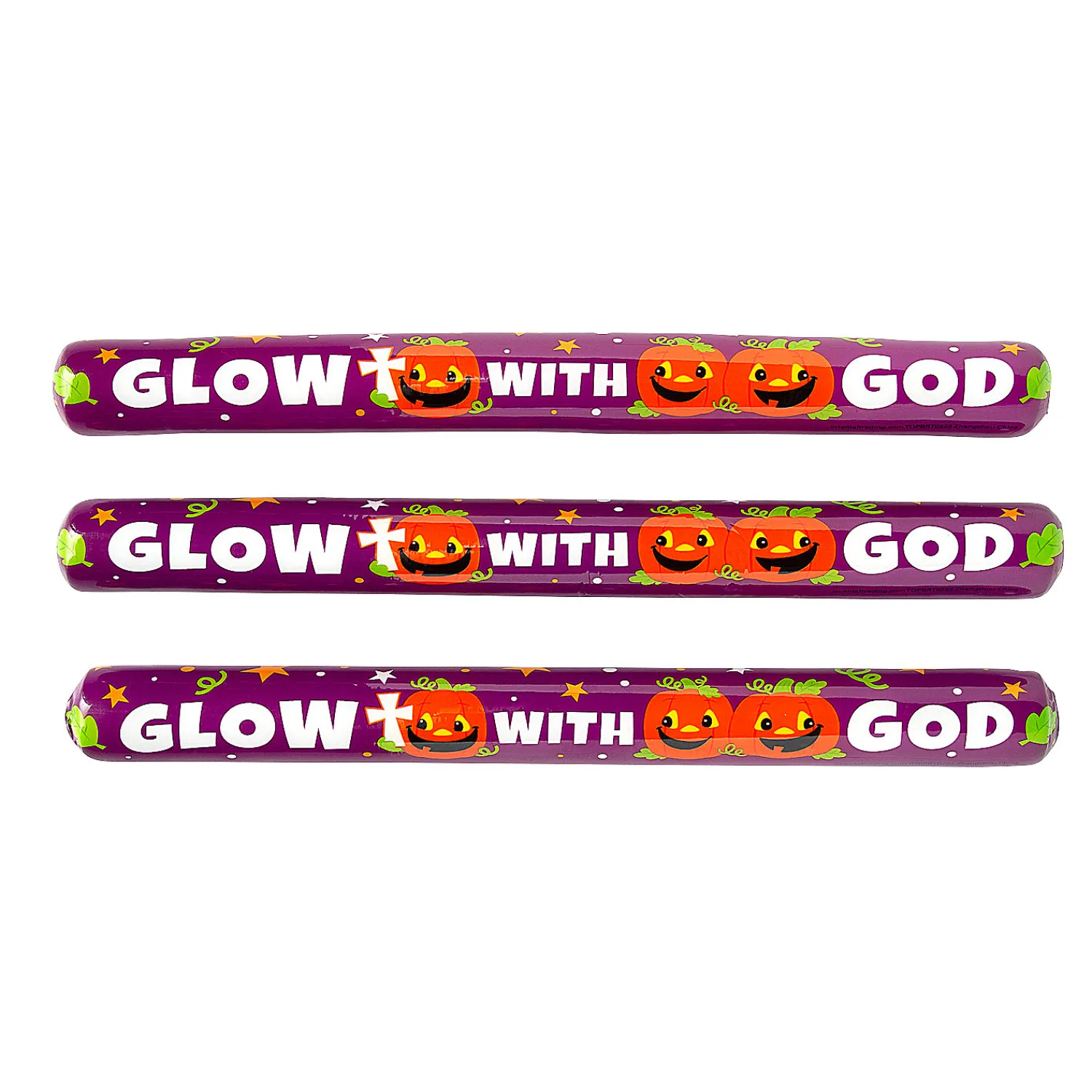 christian_pumpkin_foam_tu_1.webp Christian Pumpkin Foam Tubes With Glow Sticks - 6 Pc.<Oriental Trading Sale