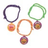 Christian Pumpkin Friendship Rope Bracelets - 24 Pc.<Oriental Trading Outlet