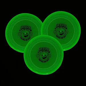 Christian Pumpkin Glow-In-The-Dark Flying Discs - 12 Pc.<Oriental Trading Shop