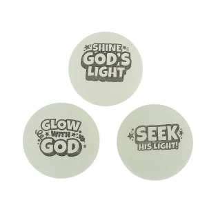 Christian Pumpkin Glow-In-The-Dark Bouncy Balls - 12 Pc.<Oriental Trading Store