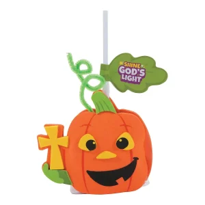 Christian Pumpkin Lollipop Craft Kit - Makes 12<Oriental Trading Shop