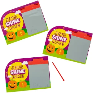 Christian Pumpkin Magic Screens - 12 Pc.<Oriental Trading Cheap