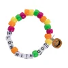 Christian Pumpkin Pony Bead Bracelet Craft Kit - Makes 12<Oriental Trading Online