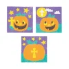 Christian Pumpkin Sand Art Pictures - 12 Pc.<Oriental Trading Store