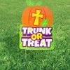 Christian Pumpkin Trunk-Or-Treat Yard Sign<Oriental Trading Best