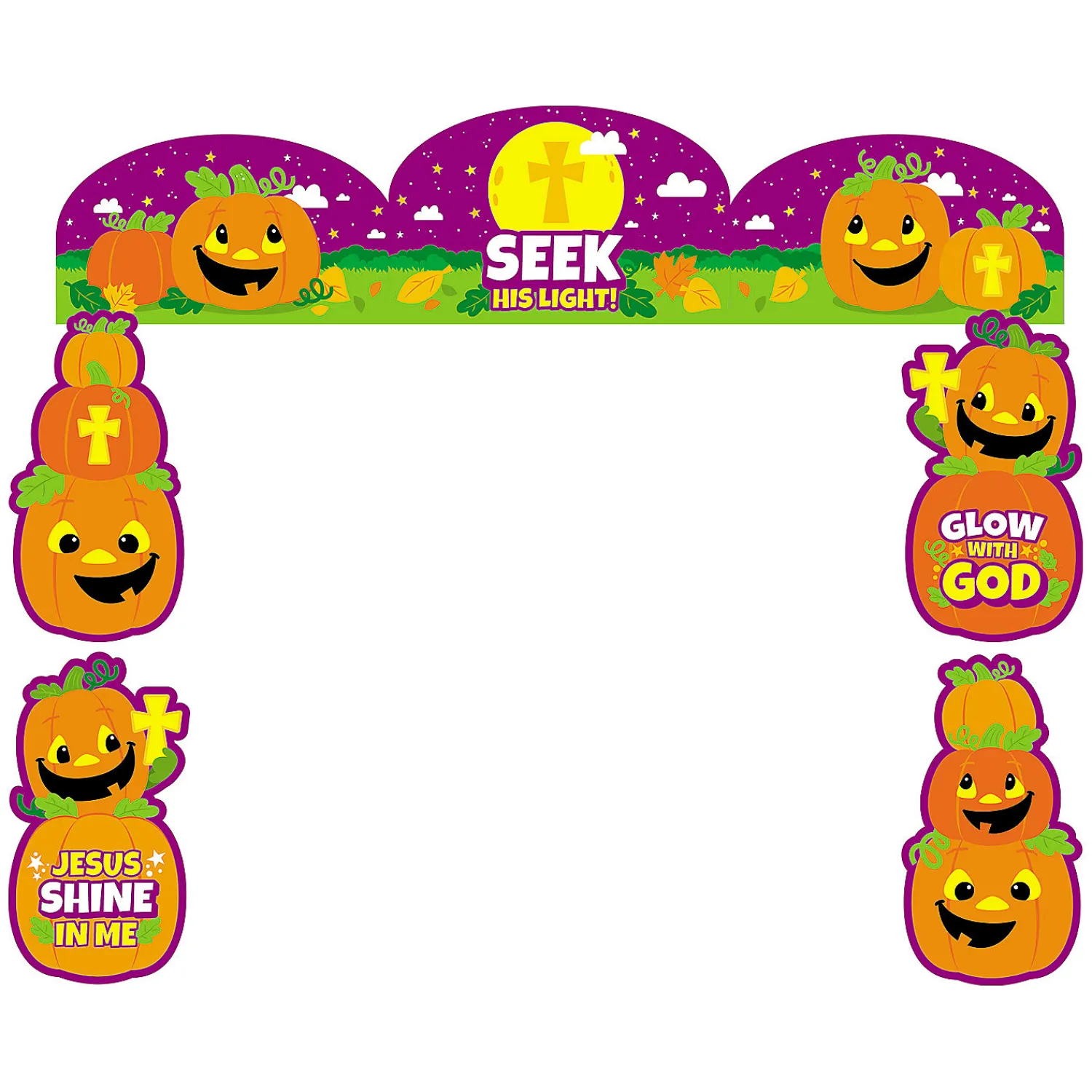 christian_pumpkin_trunkor_0-4.webp Christian Pumpkin Trunk-Or-Treat Decorating Basic Kit - 7 Pc.<Oriental Trading Shop